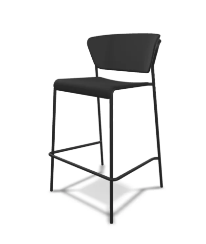 Hoker Lisa h 65 Technopolymer Scab Design czarny, elegancja prostota pastele komfort wysoka jakość