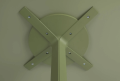podstawa stołu Frasca Maxi Fix, podstawa aluminiowa malowana proszkowo, podstawa do mebli outdoor, podstawa odporna na warunki atmosferyczne, podstawa nowoczesna, podstawa Nardi