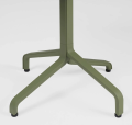 podstawa stołu Frasca Mini Folding, podstawa aluminiowa malowana proszkowo, podstawa do mebli outdoor, podstawa odporna na warunki atmosferyczne, podstawa nowoczesna, podstawa Nardi