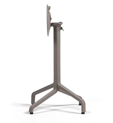 podstawa stołu Frasca Mini Folding, podstawa aluminiowa malowana proszkowo, podstawa do mebli outdoor, podstawa odporna na warunki atmosferyczne, podstawa nowoczesna, podstawa Nardi