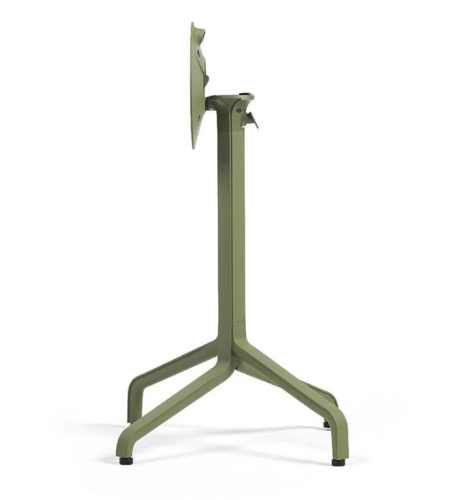 podstawa stołu Frasca Mini Folding, podstawa aluminiowa malowana proszkowo, podstawa do mebli outdoor, podstawa odporna na warunki atmosferyczne, podstawa nowoczesna, podstawa Nardi