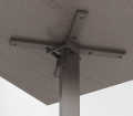 podstawa stołu Ibisco, podstawa stołu, podstawa aluminiowa malowana proszkowo, podstawa do mebli outdoor, podstawa odporna na warunki atmosferyczne