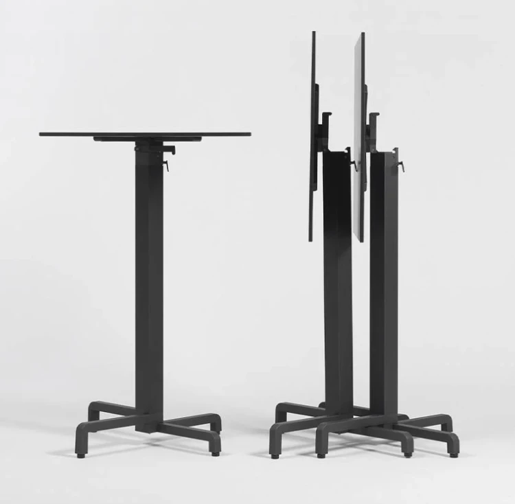 podstawa stołu Ibisco High, podstawa stołu barowego, podstawa aluminiowa malowana proszkowo, podstawa do mebli outdoor, podstawa odporna na warunki atmosferyczne