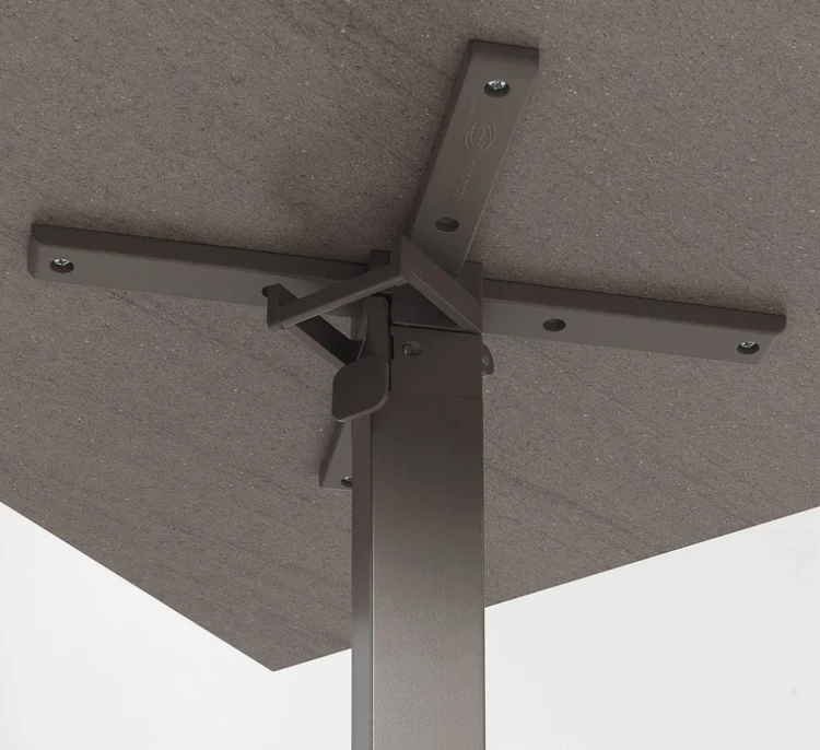 podstawa stołu Ibisco High, podstawa stołu barowego, podstawa aluminiowa malowana proszkowo, podstawa do mebli outdoor, podstawa odporna na warunki atmosferyczne