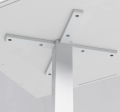 podstawa stołu Fiore, podstawa stołu, podstawa aluminiowa malowana proszkowo, podstawa do mebli outdoor, podstawa odporna na warunki atmosferyczne