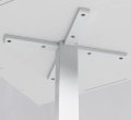 podstawa stołu Fiore High, podstawa stołu, podstawa aluminiowa malowana proszkowo, podstawa do mebli outdoor, podstawa odporna na warunki atmosferyczne