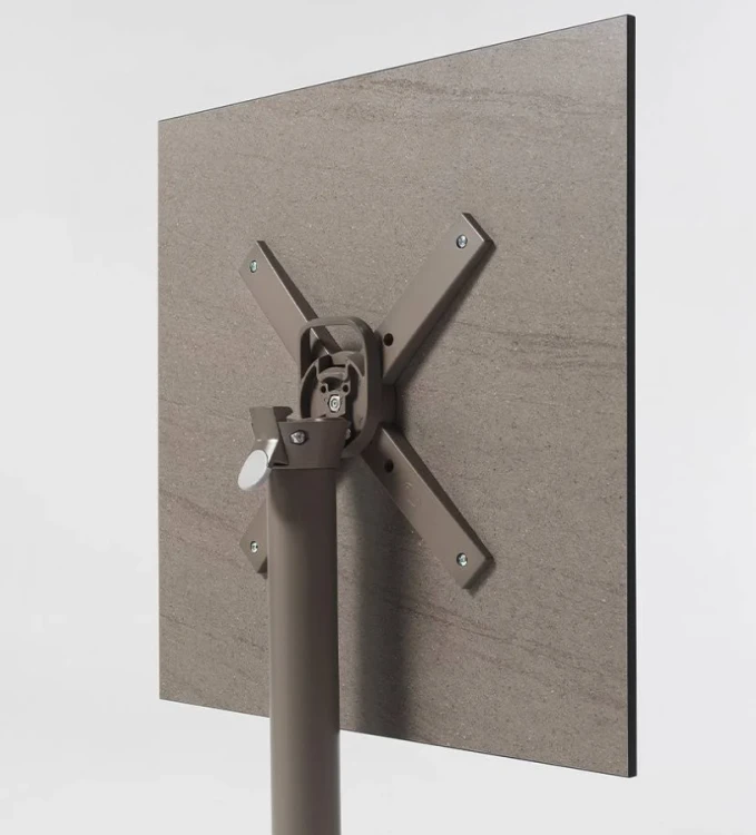 podstawa stołu Scudo, podstawa stołu, podstawa aluminiowa malowana proszkowo, podstawa do mebli outdoor, podstawa odporna na warunki atmosferyczne