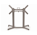 podstawa stołu Scudo, podstawa stołu, podstawa aluminiowa malowana proszkowo, podstawa do mebli outdoor, podstawa odporna na warunki atmosferyczne