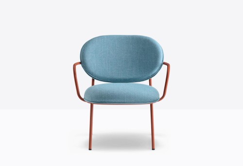 krzesło Pedrali, krzesło Stiel, krzesło tapicerowane, włoski design, stalowa rama, krzesło do jadalni, krzesło do restauracji, nowoczesne krzesło, minimalistyczny design