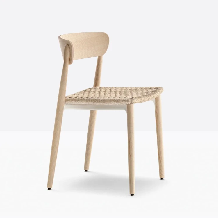 krzesło Nemea, krzesło Pedrali, krzesło drewniane, krzesło jesionowe, krzesło do jadalni, krzesło do kuchni, krzesło styl skandynawski, włoski design, nowoczesny design
