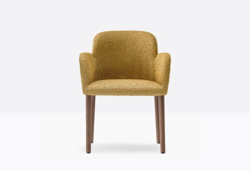 krzesło Opale, krzesło Pedrali, włoski design, krzesło tapicerowane, drewno jesionowe, drewno orzechowe, nowoczesne krzesło, eleganckie krzesło