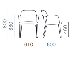 krzesło Opale, krzesło Pedrali, włoski design, krzesło tapicerowane, drewno jesionowe, drewno orzechowe, nowoczesne krzesło, eleganckie krzesło