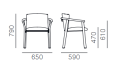 krzesło Lamorisse, krzesło Pedrali, włoski design, krzesło drewniane, krzesło tapicerowane, krzesło z podłokietnikami, drewno jesionowe, eleganckie krzesło, meble włoskie, krzesło do jadalni, krzesło do restauracji, komfortowe siedzisko
