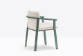 krzesło Lamorisse, krzesło Pedrali, włoski design, krzesło aluminiowe, krzesło tapicerowane, krzesło z podłokietnikami, krzesło outdoorowe, eleganckie krzesło, meble włoskie, krzesło na taras, krzesło do restauracji