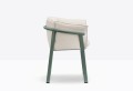 krzesło Lamorisse, krzesło Pedrali, włoski design, krzesło aluminiowe, krzesło tapicerowane, krzesło z podłokietnikami, krzesło outdoorowe, eleganckie krzesło, meble włoskie, krzesło na taras, krzesło do restauracji