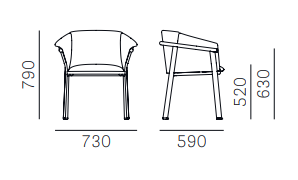 krzesło Lamorisse, krzesło Pedrali, włoski design, krzesło aluminiowe, krzesło tapicerowane, krzesło z podłokietnikami, krzesło outdoorowe, eleganckie krzesło, meble włoskie, krzesło na taras, krzesło do restauracji