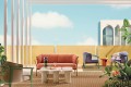 fotel Lamorisse, fotel Pedrali, włoski design, fotel aluminiowy, fotel tapicerowany, fotel z podłokietnikami, fotel outdoorowy, elegancki fotel, meble włoskie, fotel na taras, fotel do restauracji