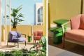fotel Lamorisse, fotel Pedrali, włoski design, fotel aluminiowy, fotel tapicerowany, fotel z podłokietnikami, fotel outdoorowy, elegancki fotel, meble włoskie, fotel na taras, fotel do restauracji