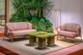 fotel Lamorisse, fotel Pedrali, włoski design, fotel aluminiowy, fotel tapicerowany, fotel z podłokietnikami, fotel outdoorowy, elegancki fotel, meble włoskie, fotel na taras, fotel do restauracji