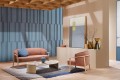 fotel Lamorisse, fotel Pedrali, włoski design, fotel drewniany, fotel tapicerowany, fotel z podłokietnikami, drewno jesionowe, meble włoskie, fotel do salonu, fotel do restauracji, komfortowe siedzisko