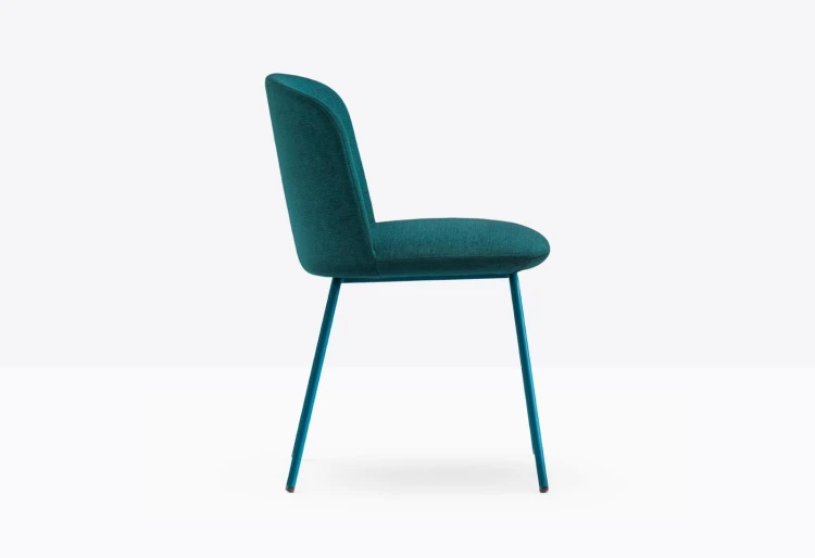 krzesło Nym, krzesło Pedrali, włoski design, krzesło stalowe, krzesło tapicerowane, krzesło do jadalni, krzesło do restauracji, krzesło ergonomiczne