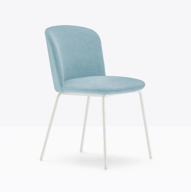 krzesło Nym, krzesło Pedrali, włoski design, krzesło stalowe, krzesło tapicerowane, krzesło do jadalni, krzesło do restauracji, krzesło ergonomiczne