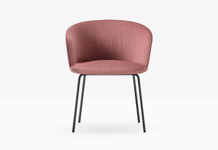 krzesło Nym, krzesło Pedrali, włoski design, krzesło stalowe, krzesło tapicerowane, krzesło do jadalni, krzesło do restauracji, krzesło ergonomiczne
