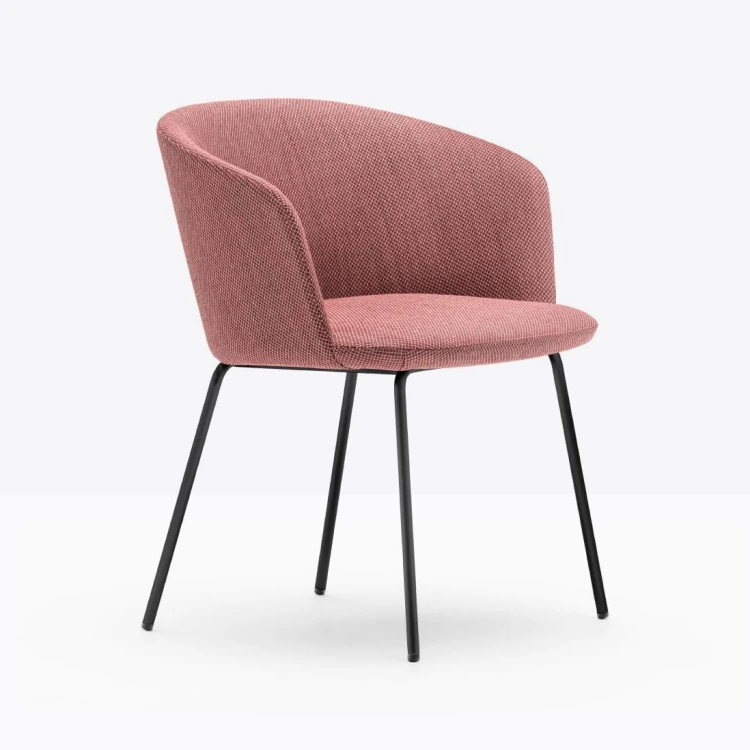 krzesło Nym, krzesło Pedrali, włoski design, krzesło stalowe, krzesło tapicerowane, krzesło do jadalni, krzesło do restauracji, krzesło ergonomiczne