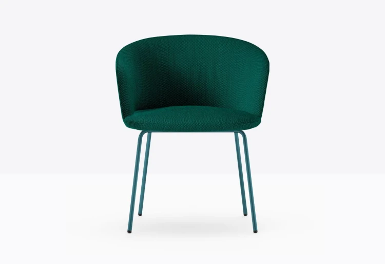 krzesło Nym, krzesło Pedrali, włoski design, krzesło stalowe, krzesło tapicerowane, krzesło do jadalni, krzesło do restauracji, krzesło ergonomiczne