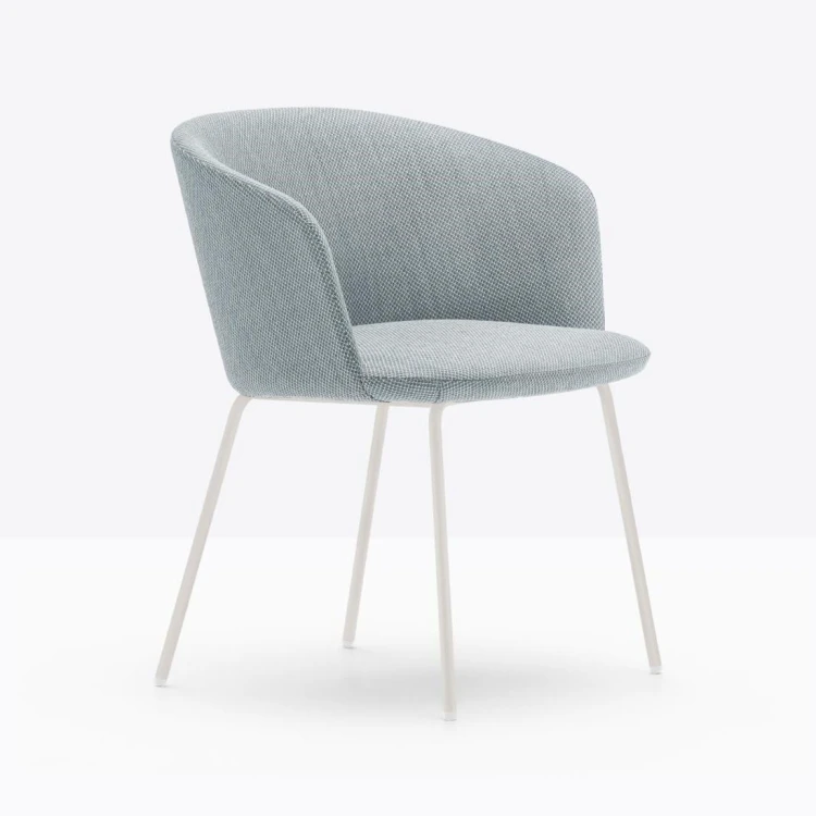 krzesło Nym, krzesło Pedrali, włoski design, krzesło stalowe, krzesło tapicerowane, krzesło do jadalni, krzesło do restauracji, krzesło ergonomiczne