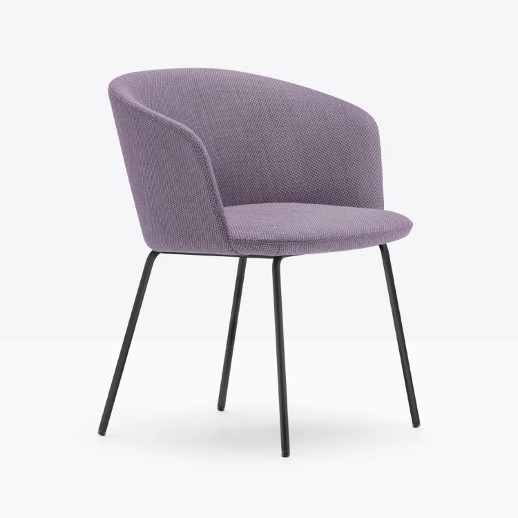 krzesło Nym, krzesło Pedrali, włoski design, krzesło stalowe, krzesło tapicerowane, krzesło do jadalni, krzesło do restauracji, krzesło ergonomiczne