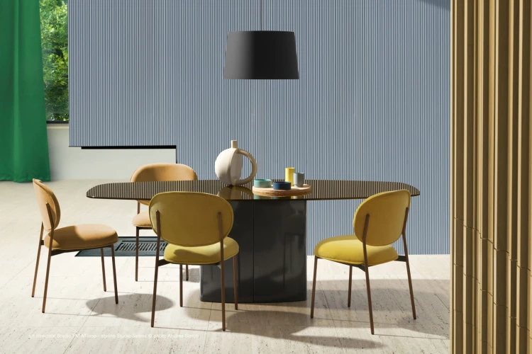 krzesło Blume, krzesło Pedrali, włoski design, krzesło aluminiowe, krzesło tapicerowane, krzesło sztaplowane, krzesło ergonomiczne, krzesło do jadalni, krzesło do biura, krzesło do restauracji, eleganckie krzesło, nowoczesne meble, meble włoskie