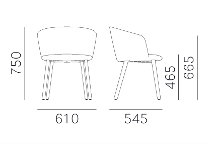 krzesło Nym, krzesło Pedrali, włoski design, krzesło drewniane, krzesło tapicerowane, krzesło do jadalni, krzesło do restauracji, krzesło ergonomiczne