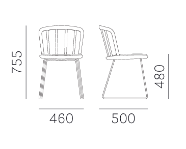 krzesło Nym, krzesło Pedrali, włoski design, krzesło drewniane, krzesło tapicerowane, krzesło do jadalni, krzesło do restauracji, krzesło ergonomiczne