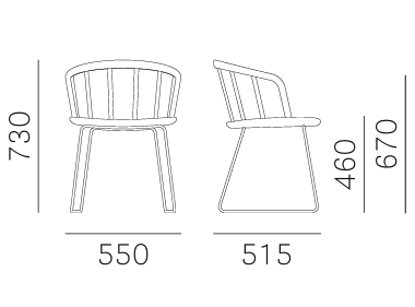 krzesło Nym, krzesło Pedrali, włoski design, krzesło drewniane, krzesło do jadalni, krzesło do restauracji, krzesło ergonomiczne