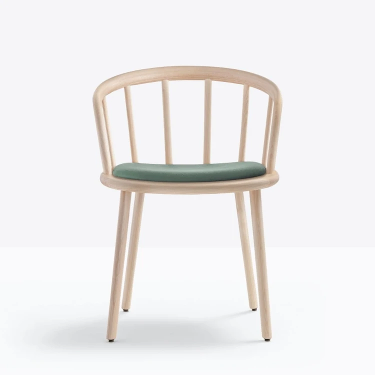 krzesło Nym, krzesło Pedrali, włoski design, krzesło drewniane, krzesło tapicerowane, krzesło do jadalni, krzesło do restauracji, krzesło ergonomiczne