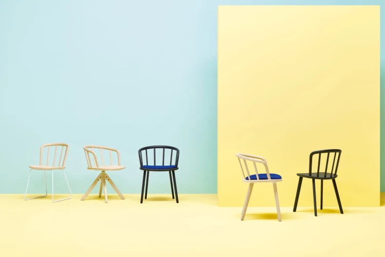 krzesło Nym, krzesło Pedrali, włoski design, krzesło drewniane, krzesło tapicerowane, krzesło do jadalni, krzesło do restauracji, krzesło ergonomiczne