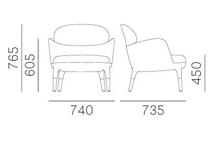 fotel Ester Pedrali, fotel designerski, fotel elegancki, fotel tapicerowany, fotel do restauracji, fotel do hotelu, fotel nowoczesny, fotel premium, fotel ergonomiczny, designerski fotel