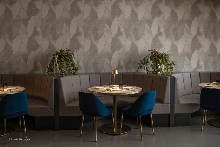 krzesło Vic, krzesło tapicerowane, eleganckie krzesło do jadalni, krzesło do restauracji, krzesło do kawiarni,  wygodne krzesło do stołu, designerskie krzesło