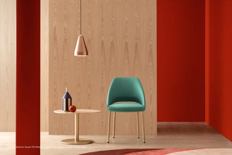 krzesło Vic, krzesło tapicerowane, eleganckie krzesło do jadalni, krzesło do restauracji, krzesło do kawiarni,  wygodne krzesło do stołu, designerskie krzesło