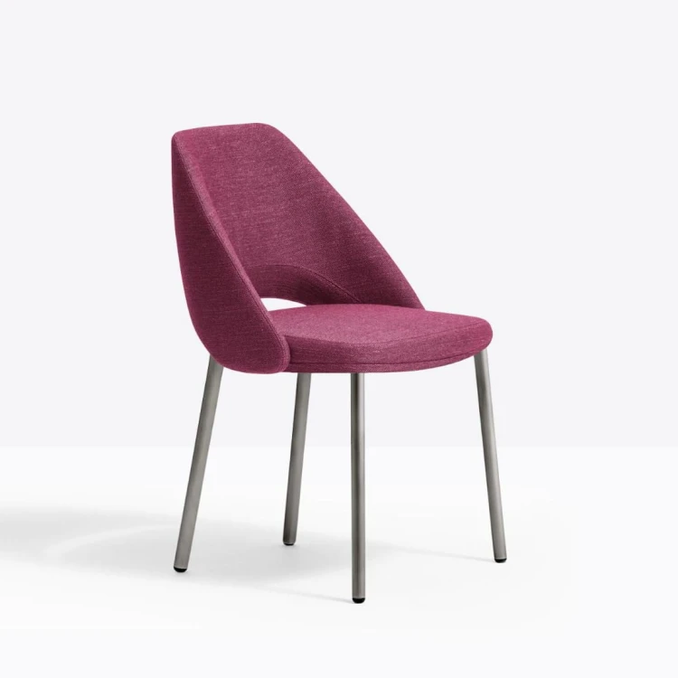 krzesło Vic, krzesło tapicerowane, eleganckie krzesło do jadalni, krzesło do restauracji, krzesło do kawiarni,  wygodne krzesło do stołu, designerskie krzesło