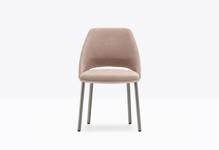 krzesło Vic, krzesło tapicerowane, eleganckie krzesło do jadalni, krzesło do restauracji, krzesło do kawiarni,  wygodne krzesło do stołu, designerskie krzesło