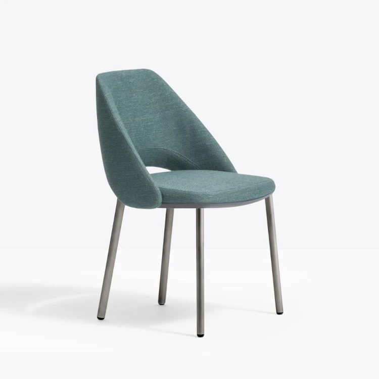 krzesło Vic, krzesło tapicerowane, eleganckie krzesło do jadalni, krzesło do restauracji, krzesło do kawiarni,  wygodne krzesło do stołu, designerskie krzesło
