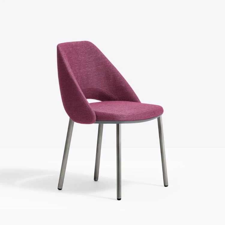 krzesło Vic, krzesło tapicerowane, eleganckie krzesło do jadalni, krzesło do restauracji, krzesło do kawiarni,  wygodne krzesło do stołu, designerskie krzesło