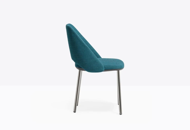 krzesło Vic, krzesło tapicerowane, eleganckie krzesło do jadalni, krzesło do restauracji, krzesło do kawiarni,  wygodne krzesło do stołu, designerskie krzesło