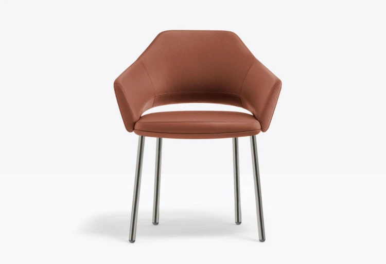 krzesło Vic, krzesło tapicerowane, eleganckie krzesło do jadalni, krzesło do restauracji, krzesło do kawiarni,  wygodne krzesło do stołu, designerskie krzesło