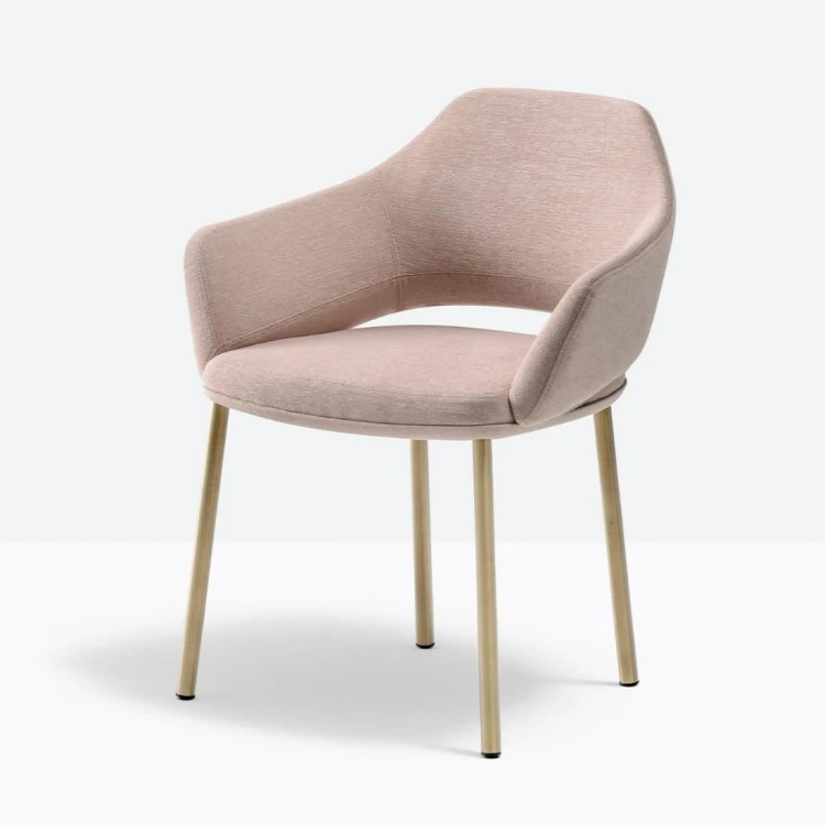 krzesło Vic, krzesło tapicerowane, eleganckie krzesło do jadalni, krzesło do restauracji, krzesło do kawiarni,  wygodne krzesło do stołu, designerskie krzesło