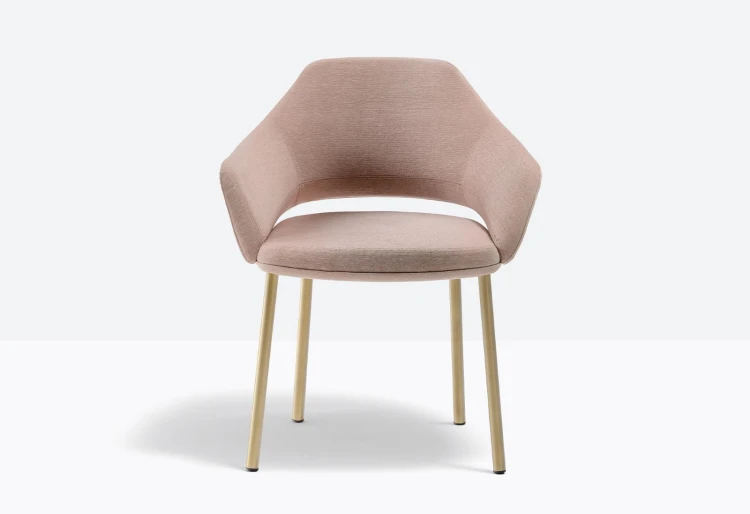 krzesło Vic, krzesło tapicerowane, eleganckie krzesło do jadalni, krzesło do restauracji, krzesło do kawiarni,  wygodne krzesło do stołu, designerskie krzesło