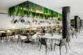 krzesło Laja, krzesło z aluminiową, krzesło tapicerowane, krzesło Pedrali, krzesło do jadalni, krzesło do restauracji, nowoczesne krzesło