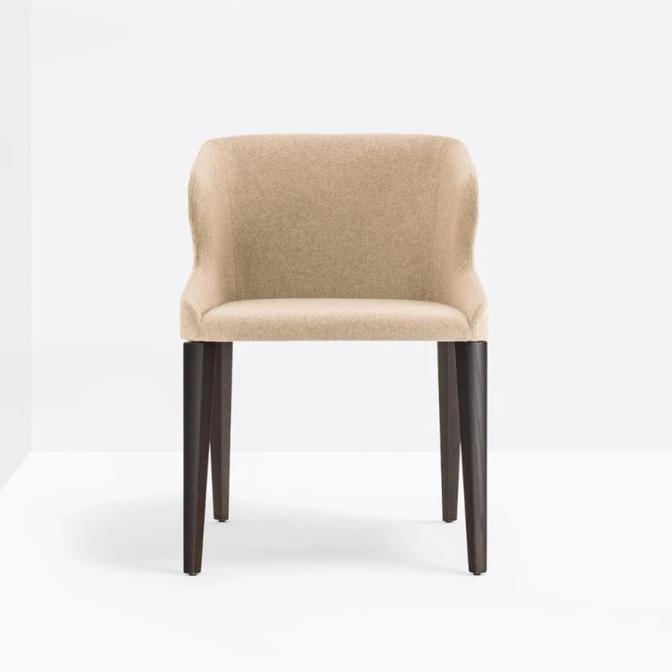 krzesło Leila, krzesło Pedrali, krzesło tapicerowane, krzesło dębowe, krzesło do jadalni, krzesło do biura, krzesło do gabinetu, włoski design